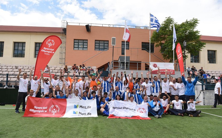Οι άνθρωποι της MetLife δίπλα στα παιδιά των Special Olympics Hellas για δεύτερη χρονιά