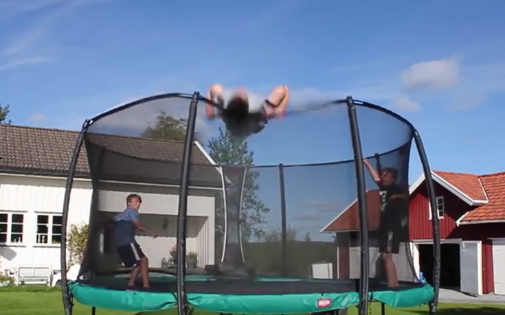 Το τραμπολίνο δεν είναι για όλους