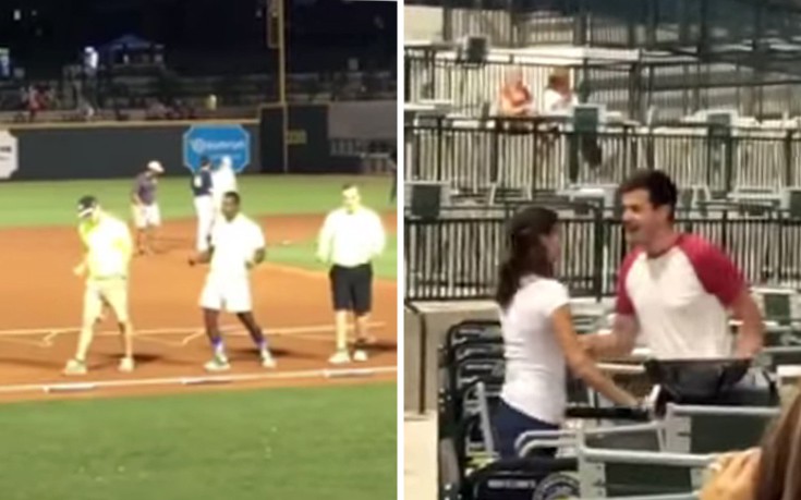 Δημόσια πρόταση γάμου πηγαίνει εντελώς λάθος