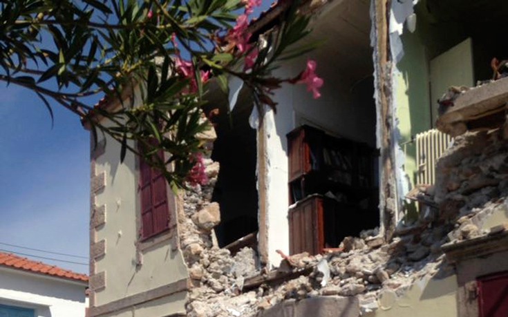 Μη κατοικήσιμα 337 σπίτια στις σεισμόπληκτες περιοχές της Λέσβου