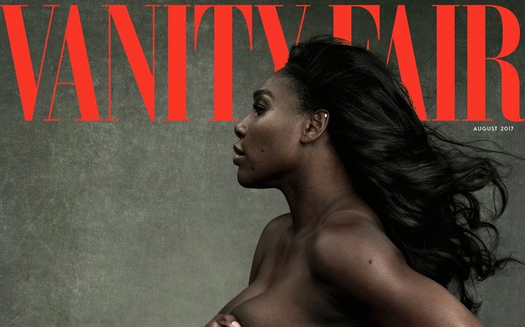 Η έγκυος Serena Williams ποζάρει γυμνή για το Vanity Fair