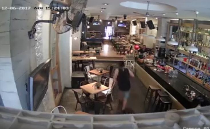 Βίντεο από τη στιγμή του σεισμού σε καφετέρια στη Μυτιλήνη
