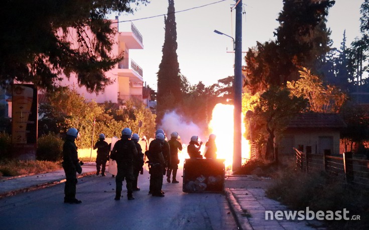 Παραμένει τεταμένη η κατάσταση στο Μενίδι