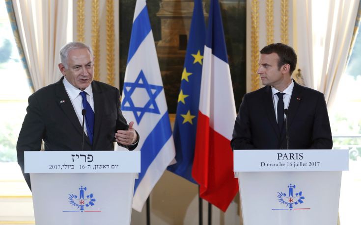 Στο Παρίσι ο πρωθυπουργός του Ισραήλ Νετανιάχου