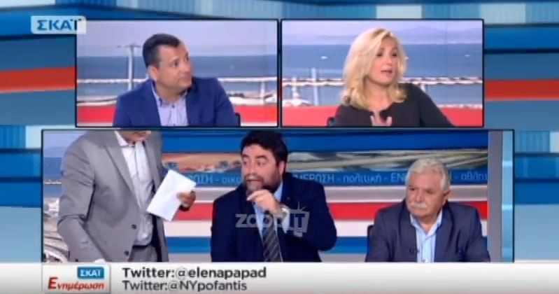 Καβγάς Βέττα &#8211; Οικονόμου με αποχωρήσεις στον ΣΚΑΪ