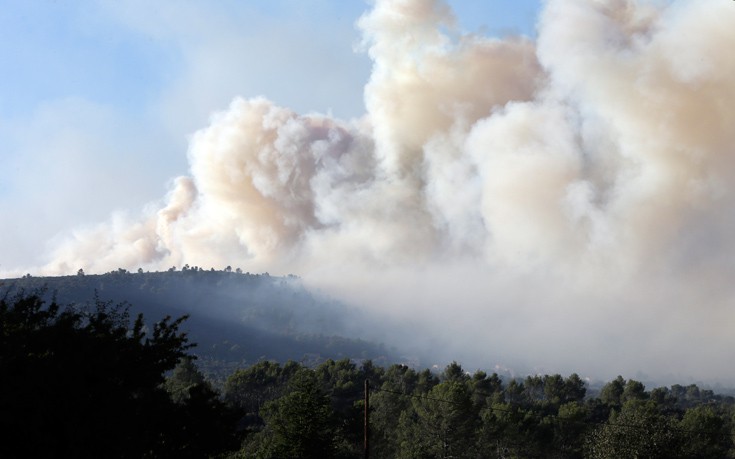 Πυρκαγιές στη Γαλλία, κάηκαν χιλιάδες στρέμματα καλλιεργειών