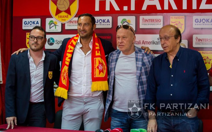 Ιουλίανο στην Παρτιζάνι Τιράνων μέσω Μότζι