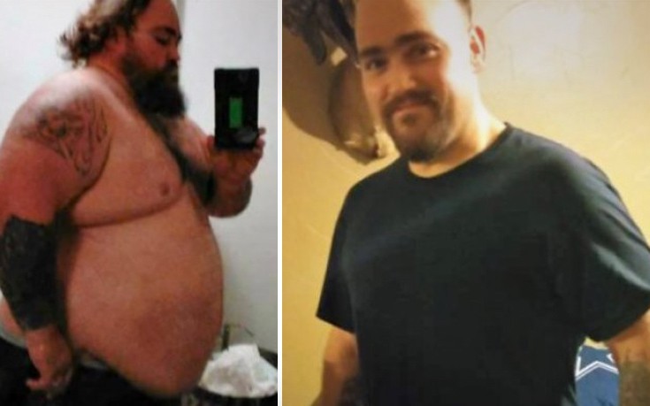 Έχασε 90 κιλά για να καταταγεί στον στρατό