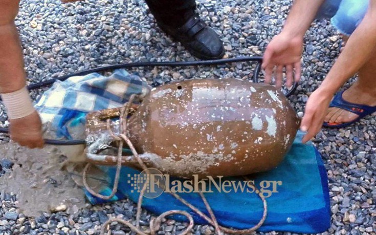 Η βουτιά θα αποκάλυπτε αμφορέα στα Σφακιά