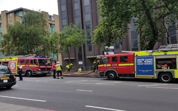 Πυρκαγιά σε κτίριο στην περιοχή του King Cross στο Λονδίνο