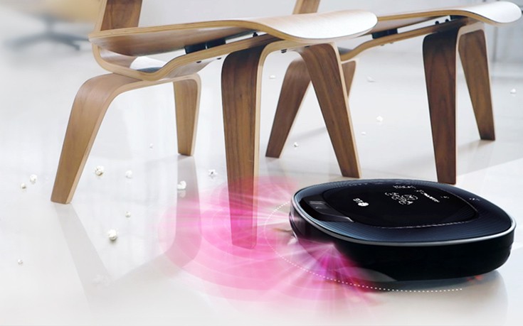 Η ρομποτική ηλεκτρική σκούπα της LG ξεχωρίζει για την τεχνητή νοημοσύνη της