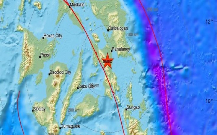 Σεισμός 5,9 Ρίχτερ στις Φιλιππίνες