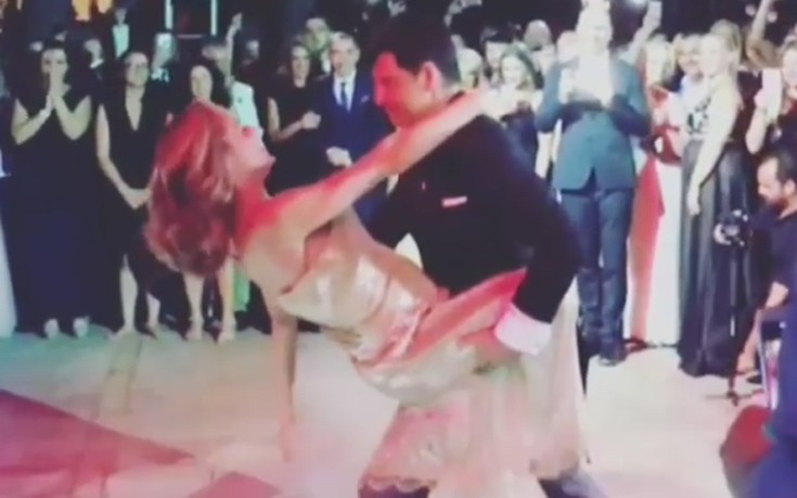 Το καυτό αργεντίνικο τάνγκο που χόρεψαν στον γάμο τους Ρουβάς-Ζυγούλη