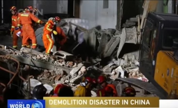 Πέντε νεκροί από κατάρρευση κτιρίου στη Σαγκάη