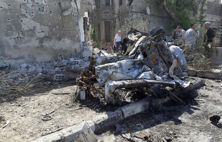 Η φονικότερη βομβιστική επίθεση συγκλονίζει τη Δαμασκό