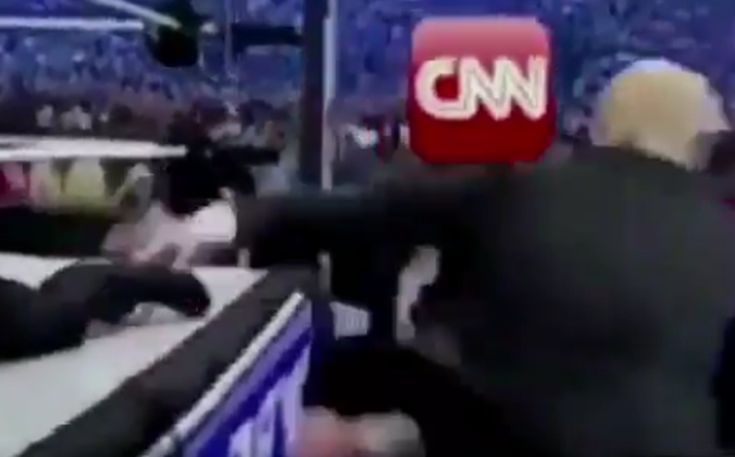 Ο Τραμπ ανέβασε βίντεο που τον δείχνει να&#8230; δέρνει το CNN