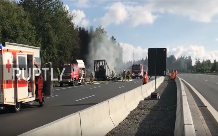 Φόβοι για πολλούς νεκρούς μετά το τροχαίο στη Γερμανία