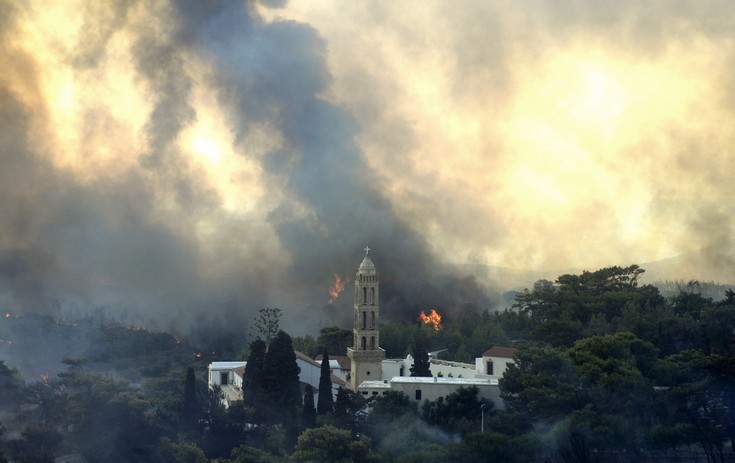 Χωρίς ενεργό μέτωπο η φωτιά στα Κύθηρα μετά από μάχη τεσσάρων ημερών