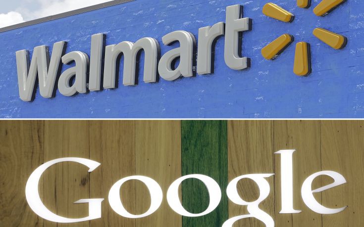 Συνεργασία Wal-Mart και Google για να «χτυπήσουν» την Amazon