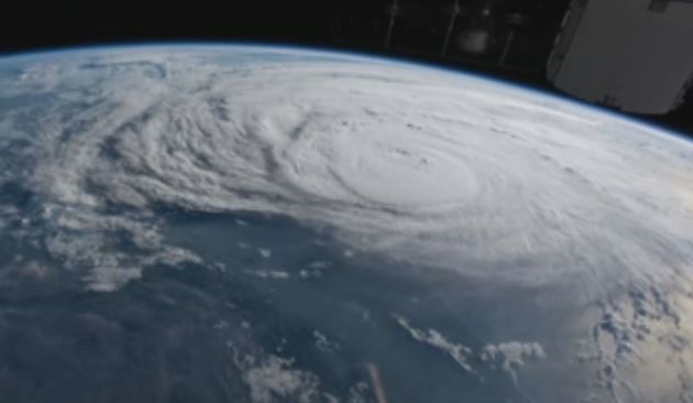 Πώς φαίνεται ο τυφώνας Χάρβεϊ από το διάστημα