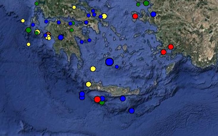 Σεισμός 4 Ρίχτερ κοντά στη Γαύδο