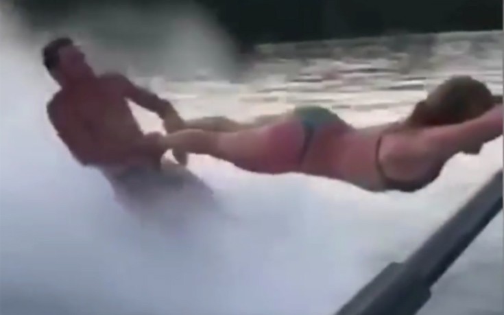 Ατυχίες στο θαλάσσιο σκι