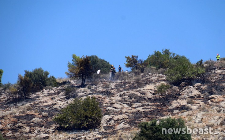 Σε ύφεση η πυρκαγιά στην Καισαριανή