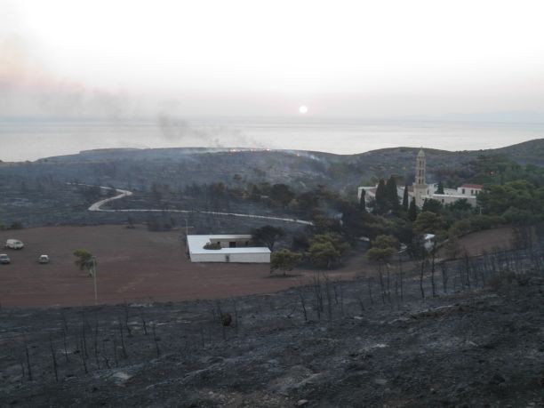 κυθηρα φωτια