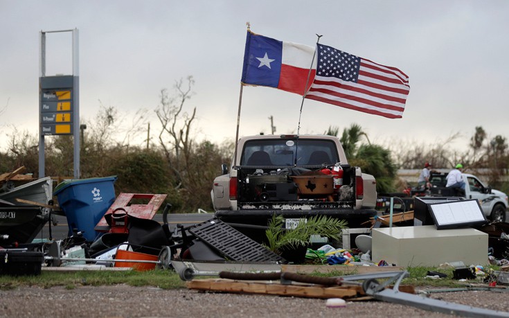 Στους επτά οι νεκροί από τον τυφώνα Χάρβεϊ στο Χιούστον