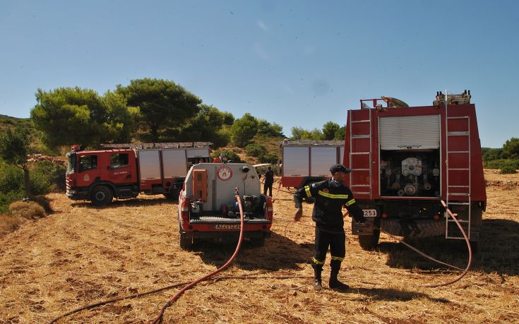 Παραμένει πολύ αυξημένος και σήμερα ο κίνδυνος πυρκαγιάς