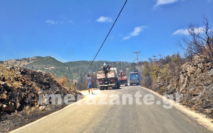 Στη Ζάκυνθο κλιμάκιο της διεύθυνσης αντιμετώπισης εγκλημάτων εμπρησμού