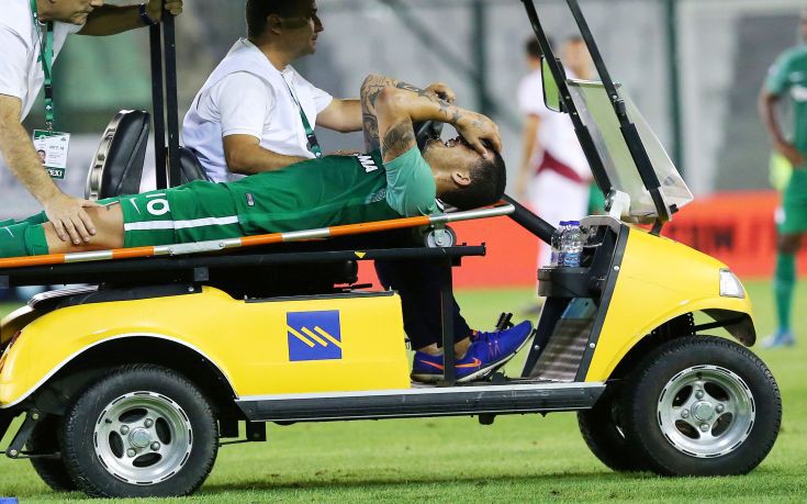 Ο Λουτσιάνο ξέσπασε σε λυγμούς πάνω στο φορείο