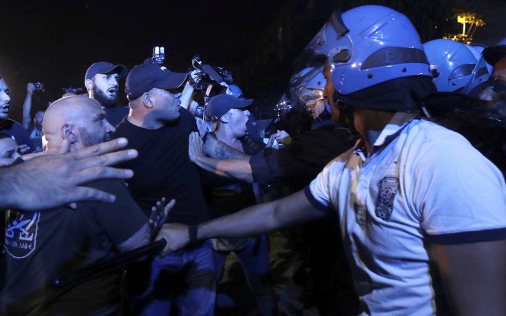 Νεοφασίστες συνελήφθησαν μετά από επεισόδιο με την αστυνομία στη Ρώμη