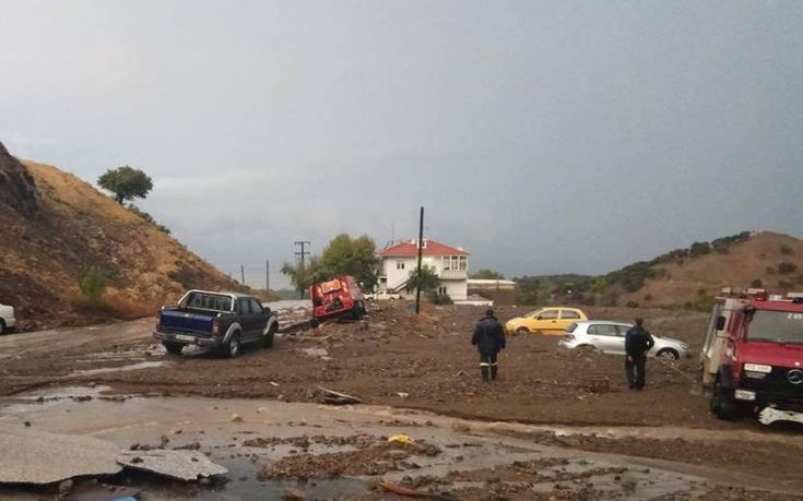 Επί ποδός ο κρατικός μηχανισμός για τις ζημιές στη Σαμοθράκη