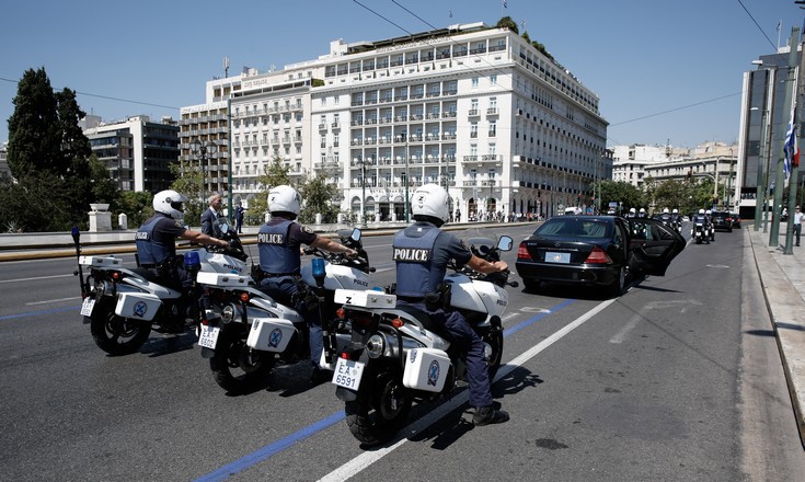 Σε αστυνομικό κλοιό για δεύτερη μέρα η Αθήνα