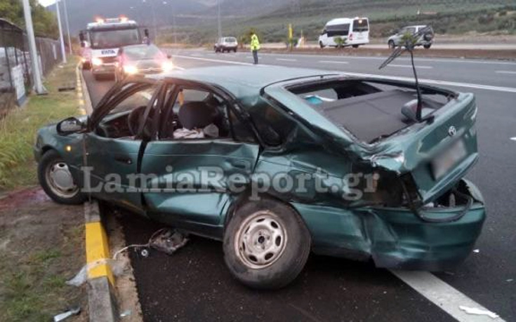 Σοβαρό τροχαίο με τραυματία στη Λαμία