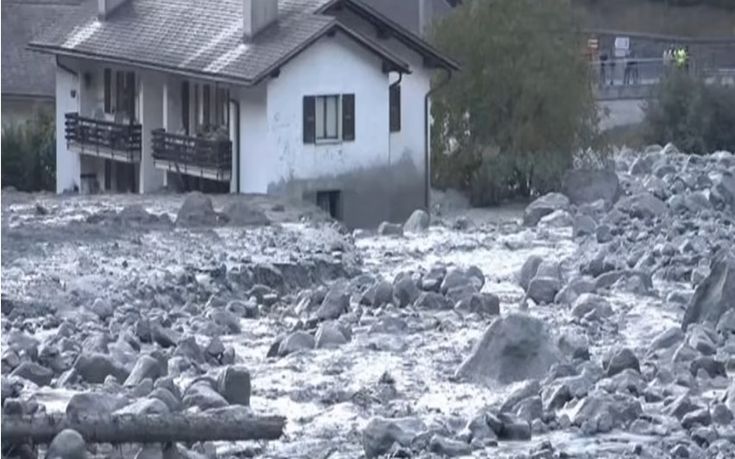 Νέα κατολίσθηση στις Ελβετικές Άλπεις