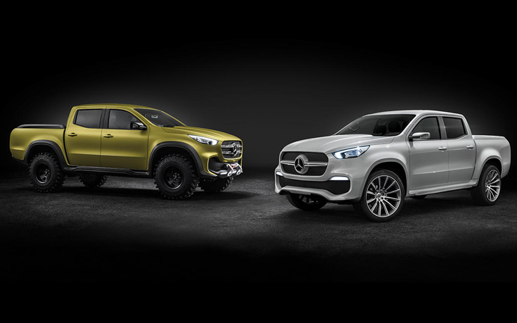 Η X-Class είναι το νέο pick-up της Mercedes