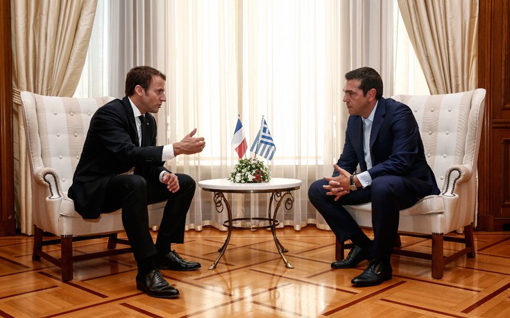 Τσίπρας σε Μακρόν: Αν η Ελλάδα βγει από την κρίση, θα βγει και η Ευρώπη