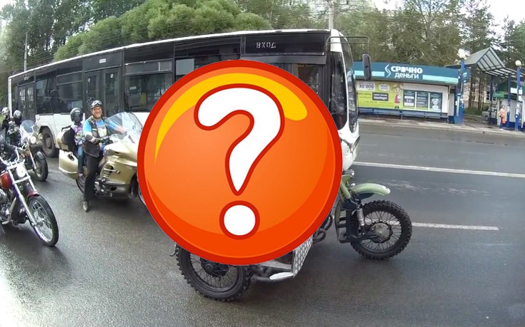 Ο ασυνήθιστος αναβάτης μοτοσυκλέτας