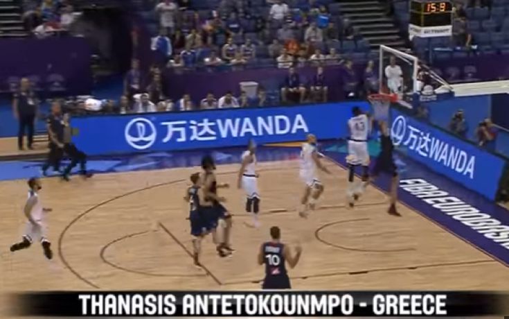 Ο… μπλοκέρ Θανάσης Αντετοκούνμπο στο top 5