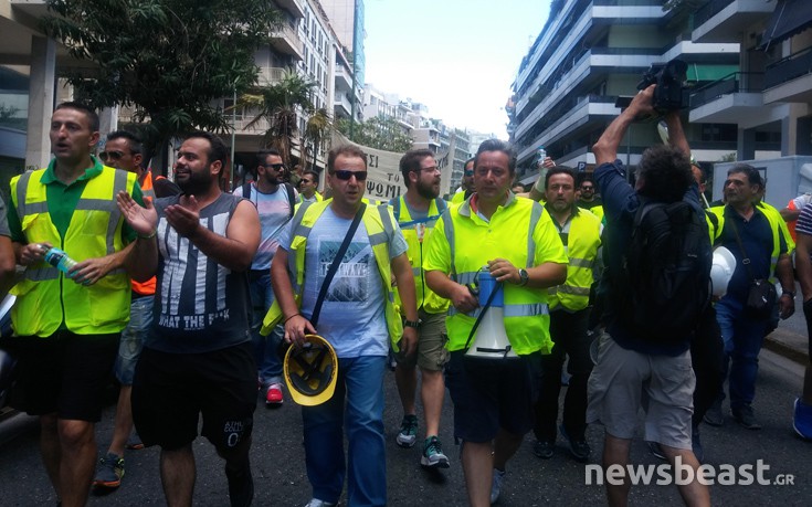 Δικαιωμένοι για τον αγώνα τους δηλώνουν οι εργαζόμενοι στα μεταλλεία Χαλκιδικής