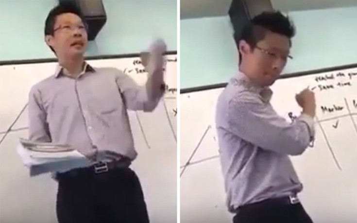 Καθηγητής φυσικής πανηγυρίζει το πείραμά του και γίνεται viral