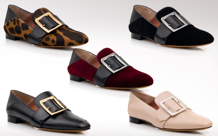 Τα chic και άνετα Janelles της συλλογής Bally στα Nak shoes