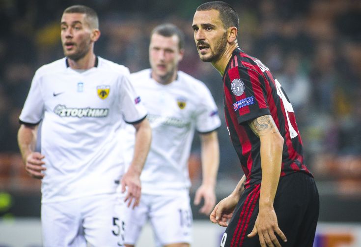 ÃÉÏÕÑÏÐÁ ËÉÃÊ / ÌÉËÁÍ - ÁÅÊ / EUROPA LEAGUE / MILAN - AEK / ÌÐÏÍÏÕÔÓÉ / (ÖÙÔÏÃÑÁÖÉÁ: ÊÙÓÔÁÓ ÌÁÊÑÕÄÇÌÁÓ / EUROKINISSI) ÃÉÏÕÑÏÐÁ ËÉÃÊ / ÌÉËÁÍ - ÁÅÊ / EUROPA LEAGUE / MILAN - AEK / ÌÐÏÍÏÕÔÓÉ / (ÖÙÔÏÃÑÁÖÉÁ: ÊÙÓÔÁÓ ÌÁÊÑÕÄÇÌÁÓ / EUROKINISSI)