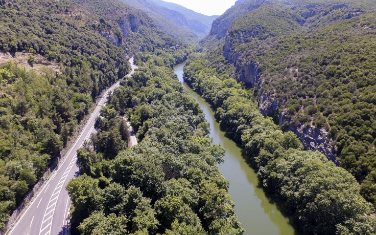 Διακοπή κυκλοφορίας στην Κοιλάδα των Τεμπών