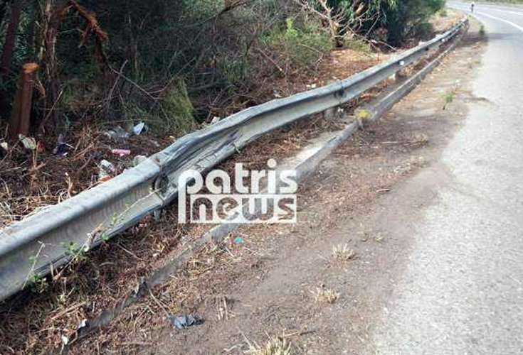 Αυτοκίνητο «τούμπαρε» στην εθνική οδό Πατρών – Πύργου
