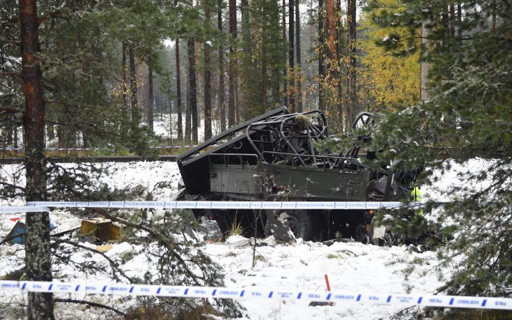 Σύγκρουση τρένου με όχημα του στρατού στη Φινλανδία
