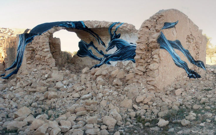 Τέχνη του δρόμου που εντυπωσιάζει