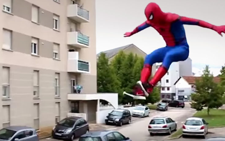 Ο πραγματικός Spiderman!